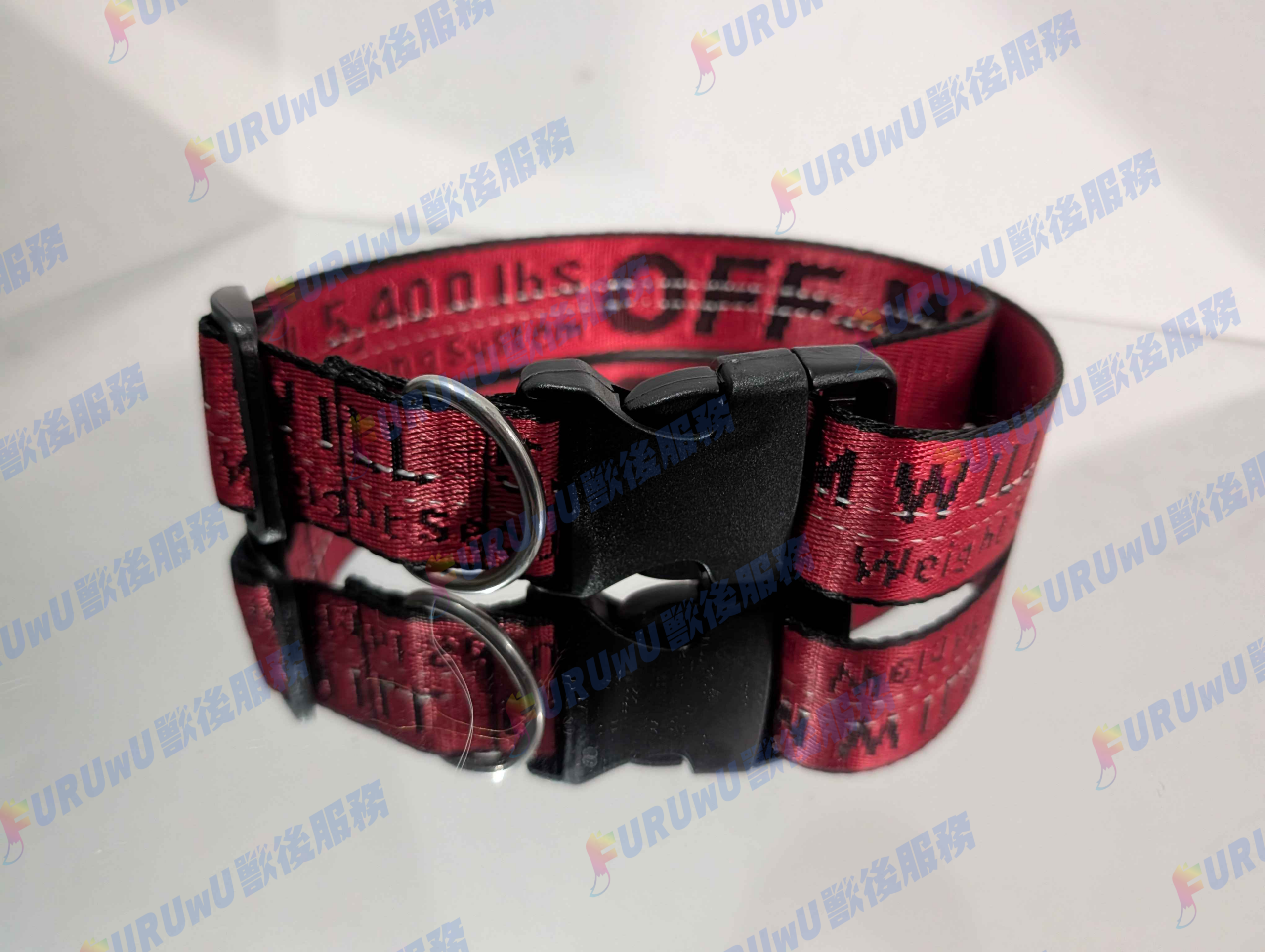 手工毛毛項圈：圖片 3